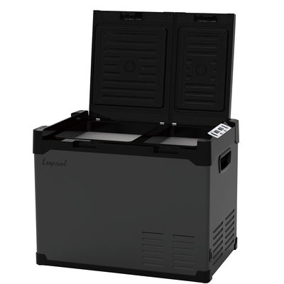 Включенный перегородка DC 12V автомобильный портативный холодильник для Toyota Car Solar Power Refrigerator