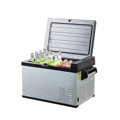 Портативный 24,5 KGS Солнечный и постоянный ток 12/24V компрессор холодильник морозильник для активных занятий на открытом воздухе