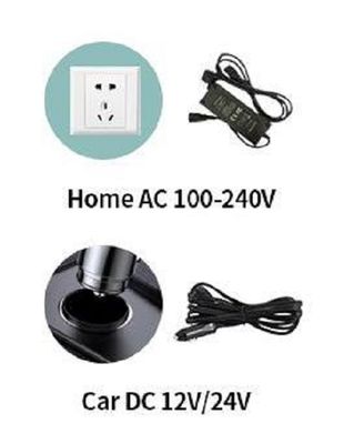 12V/24V автомобильный кемпинг портативный холодильник холодильник для открытых и автомобильных приключений