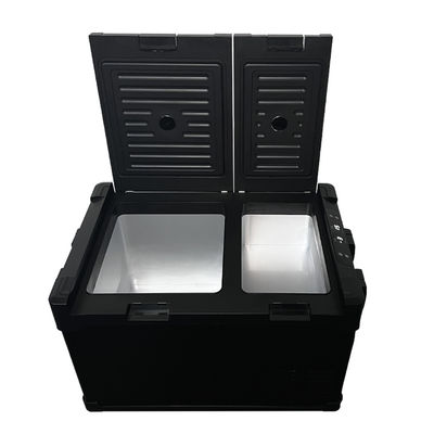 35l DC компрессор мини автомобильный холодильник для Tesla автомобильный холодильник морозильник в подложке рук дизайн